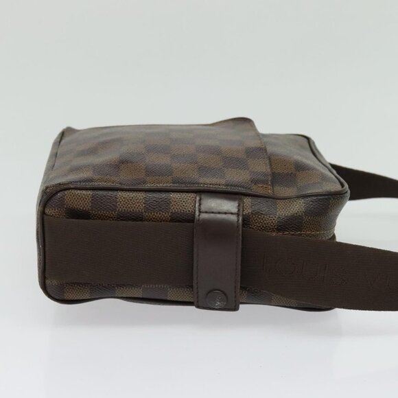 LOUIS VUITTON Damier Ebene Olaf PM Shoulder Bag N41442 LV Auth 138638 - Picture 5 of 16